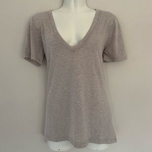 Deep vneck T-shirt from forever 21